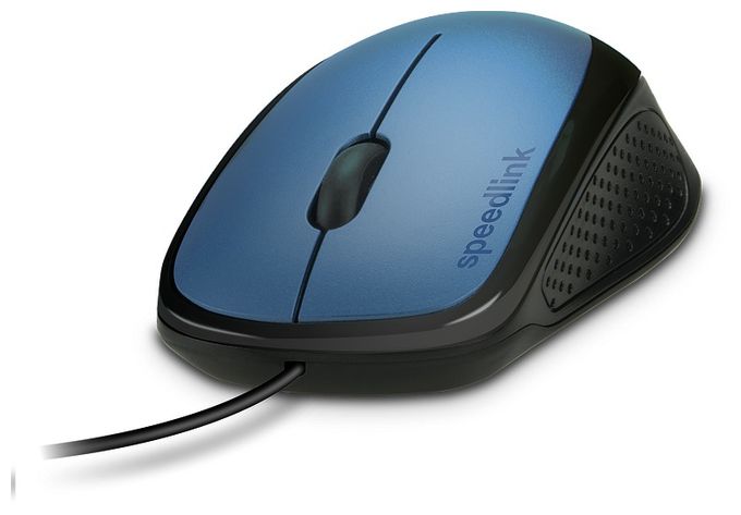 1000 DPI Büro Maus Optisch  Kappa (Schwarz, Blau) 