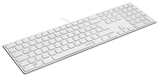 Büro Tastatur USB  SL-640010 (Weiß) 