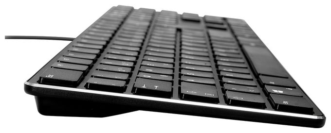 Büro Tastatur USB  SL-640010 (Schwarz) 