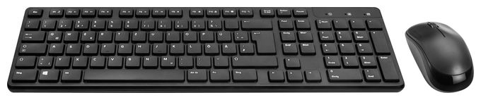 Tastatur RF Wireless 2.4 GHz  SL-640303 (Schwarz) 