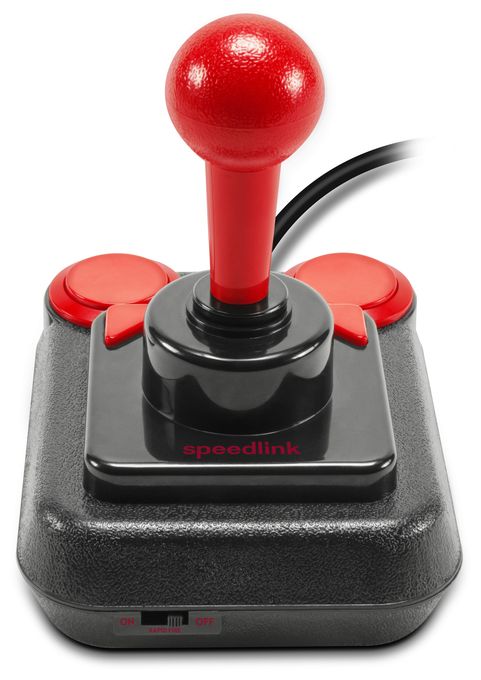 Analog Joystick für Android, PC  SL-650212-BKRD Competition Pro Extra (Schwarz, Rot) 
