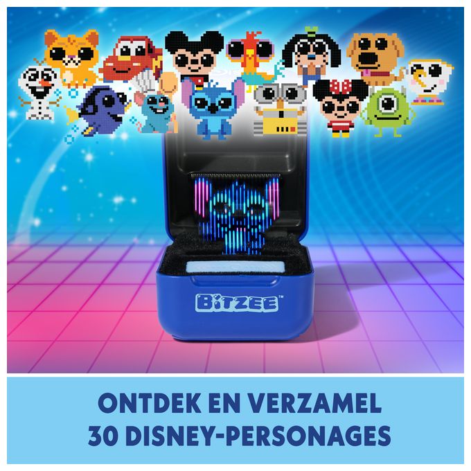 Bitzee Disney - Digitale Charaktere zum Anfassen, interaktives Spielzeug mit 30 virtuellen elektronischen Figuren, die auf Bewegung und Berührung reagieren 