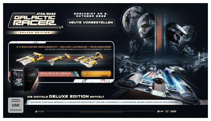 Star Wars: Galactic Racer - Deluxe Edition (PlayStation 5) 