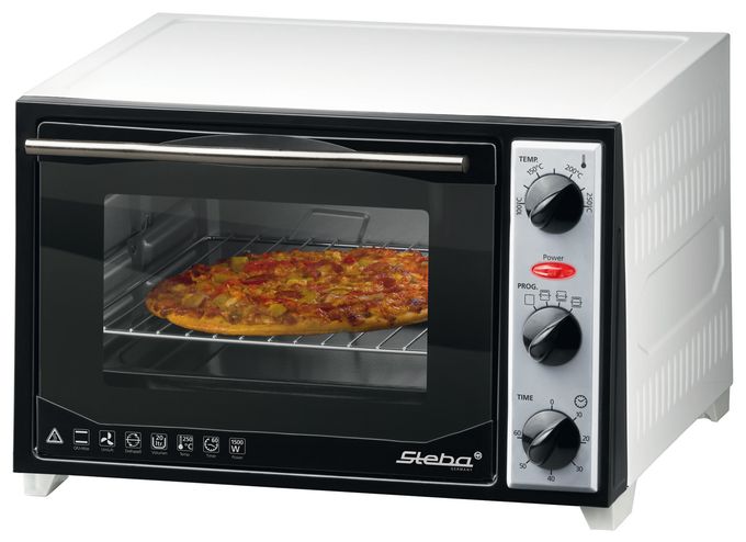 KB27 U2 Kompaktbackofen  mit Drehspieß 1500W 20l 100-250°C 