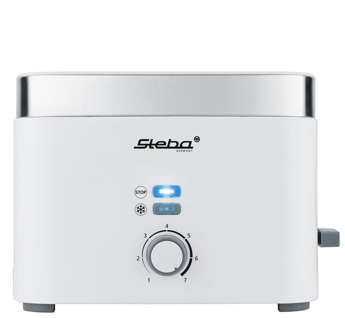 Toaster 930 W 2 Scheibe(n) 7 Stufen  TO10 (Silber, Weiß) 