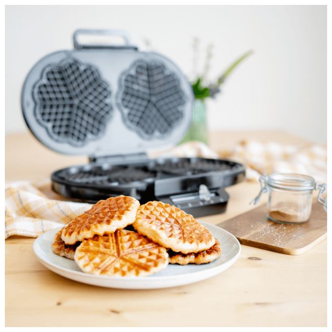 Waffeleisen Herz (Form) für 10 Waffel(n) 1400 W WE2 