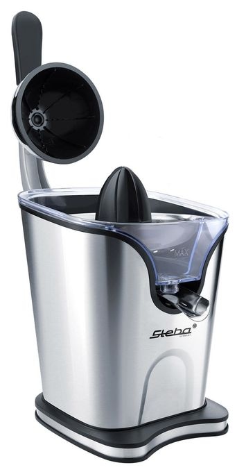100 W  ZP3 Zitruspresse (Schwarz, Edelstahl) 
