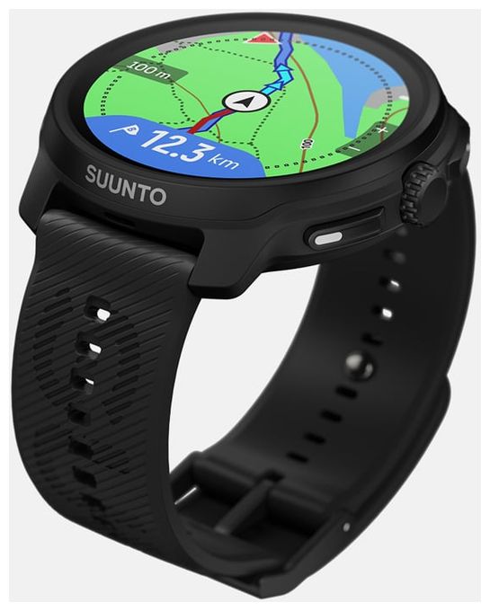 Digital 49 mm Smartwatch Rund 65 h  Race 2 (Schwarz) 
