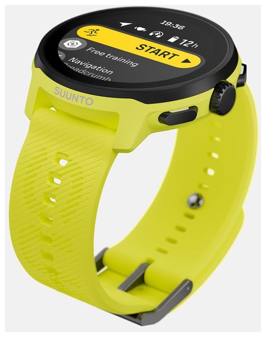 Digital 46 mm Smartwatch Rund 480 h  Run (Schwarz) 