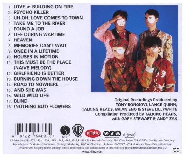 Talking Heads - Best Of Talking Heads,The 