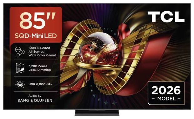 SQD-Mini LED 2,16 m (85 Zoll) Fernseher 4K Ultra HD 85C89L 