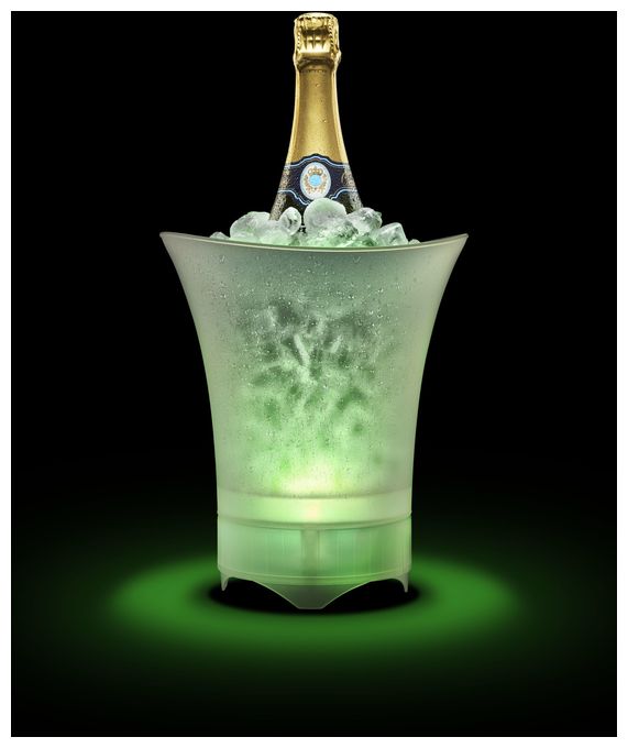 Bluetooth Lautsprecher  Ice Music Bucket Eiskübel (Weiß) 