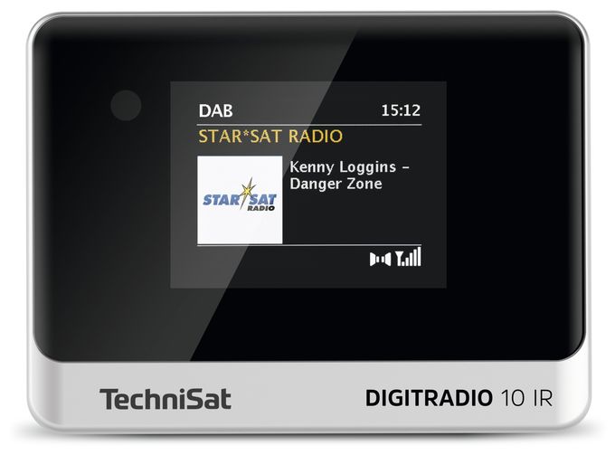 Bluetooth DAB+, FM Radio Internet  DigitRadio 10IR (Schwarz, Silber) 