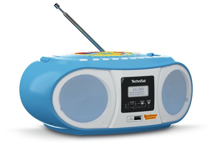 CD Payer DAB+, FM Radio  DigitRadio 1990 Benjamin Blümchen Edition (Blau) 