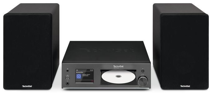 CD Payer DAB+, FM Radio  DigitRadio 760 (Schwarz) 