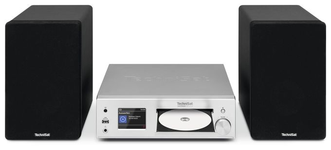 CD Payer DAB+, FM Radio  DigitRadio 760CD IR (Silber) 