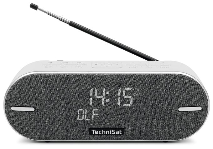 Bluetooth DAB+, FM Radio Tragbar Wasserabweisend IPX5  DigitRadio BT2 (Grau) 