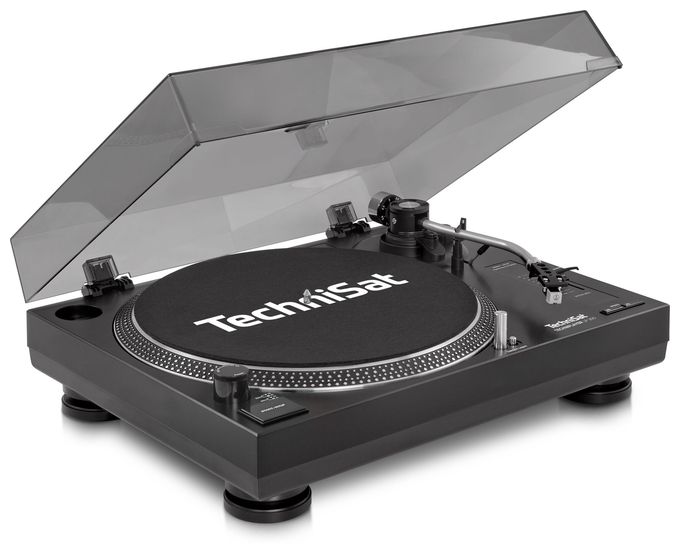Plattenspieler mit Direktantrieb  TechniPlayer LP 300 (Schwarz, Silber) 