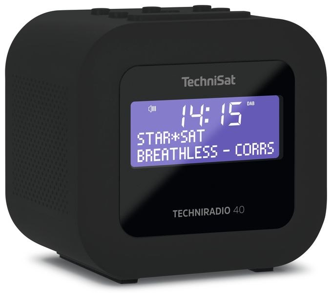 DAB+, FM Radio Persönlich  TechniRadio 40 (Schwarz) 