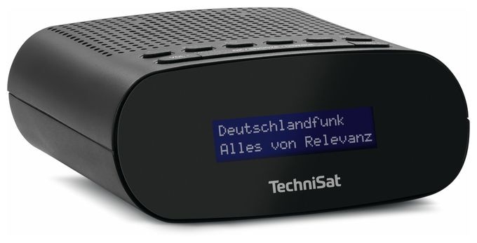 DAB+, FM Radio Uhr  TechniRadio 50 (Schwarz) 