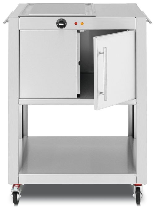 1 Zone(n) 2000 W mit 480 x 410 mm Fläche  Teppinox GW2000 Basic (Edelstahl) 