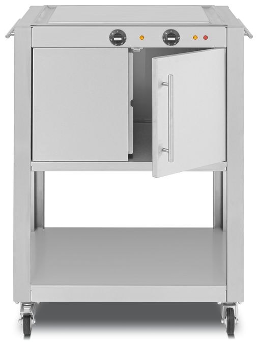 2 Zone(n) 3000 W mit 480 x 410 mm Fläche  Teppinox GW3000 Basic (Edelstahl) 