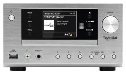 Heim-Audio-Mikrosystem DAB, DAB+, FM 40 W Bluetooth  Viola 700CD IR (Schwarz) 