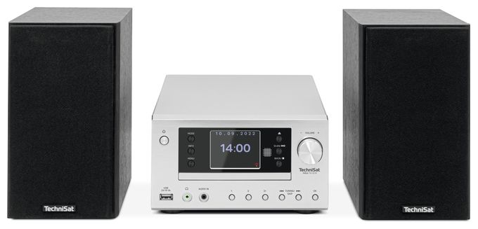 Bluetooth DAB+, FM Radio Internet  Viola 710 CD IR (Silber) 