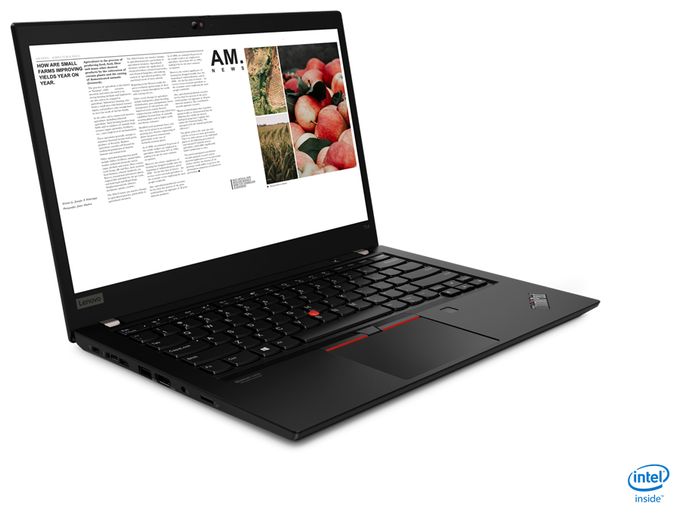 Full HD Notebook 35,6 cm (14 Zoll) 1920 x 1080 Pixel 16 GB Ram 512 GB SSD Windows 10 Pro Intel® Core™ i5 max. 4,4 GHz  Lenovo ThinkPad T14 Gen 1 (Intel) Refurbished (Schwarz) 