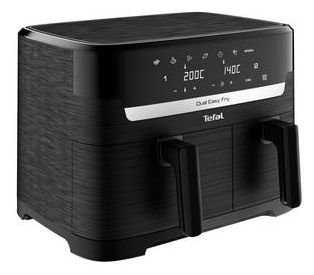 Doppel Heißluftfritteuse 8,3 l 2700 W  EY901N Dual Easy Fry Essential (Schwarz) 