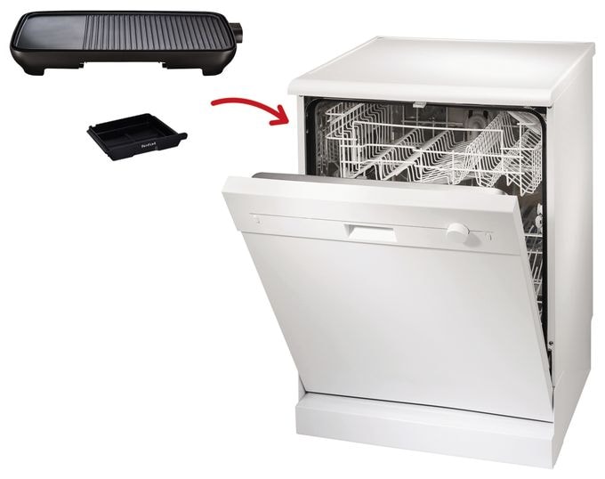 mit 190 x 235 mm Fläche  TG3918 Malaga Tischgrill (Schwarz) 