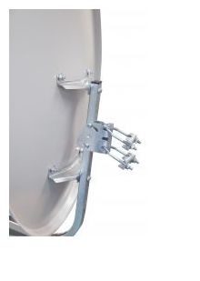 60 cm Stahl Sat-Spiegel  Digirapid 60S Satellitenantenne (Grau) 