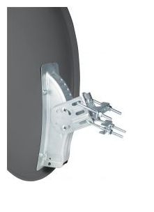 80 cm Aluminium Sat-Spiegel  Digirapid 80 Satellitenantenne (Grau) 
