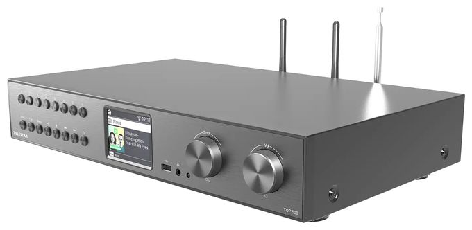 Bluetooth DAB+, FM Radio  Top 500 (Schwarz) 