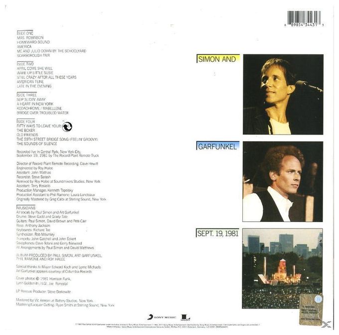 The Concert In Central Park (Live) 