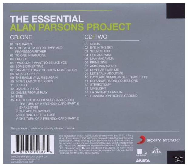The Essential Alan Parsons Project 