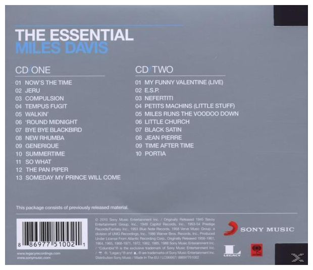 The Essential Miles Davis 