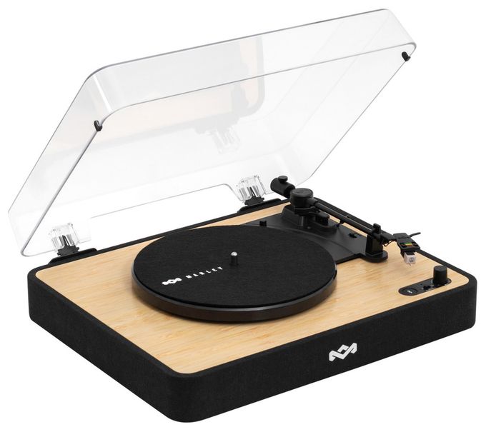 Audio-Plattenspieler mit Riemenantrieb  Revolution Signature (Schwarz, Holz) 