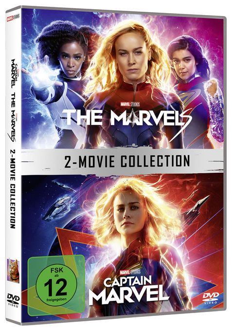 The Marvels / Captain Marvel 2-Movie Collection (DVD) 