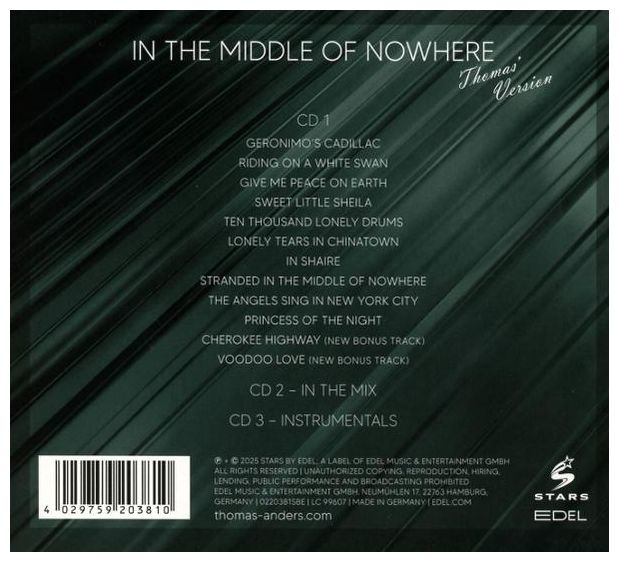 Thomas Anders - sings Modern Talking: In the Middle of Nowhere 