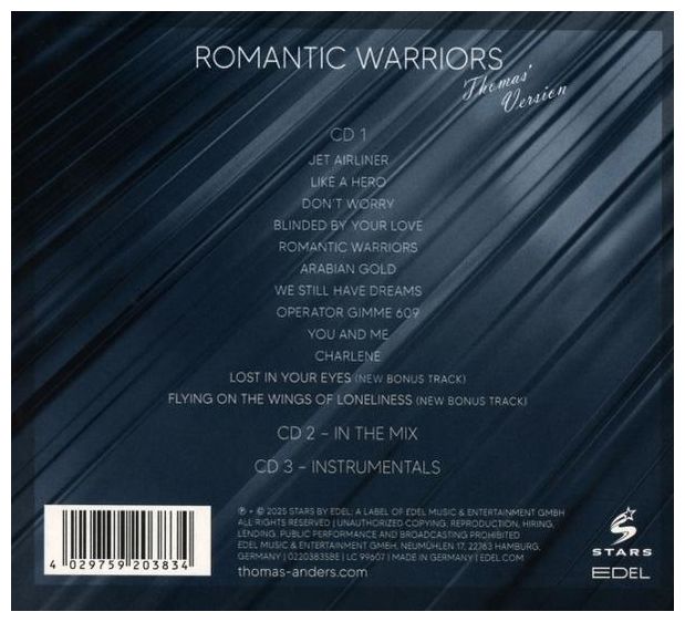 Thomas Anders - sings Modern Talking: Romantic Warriors 