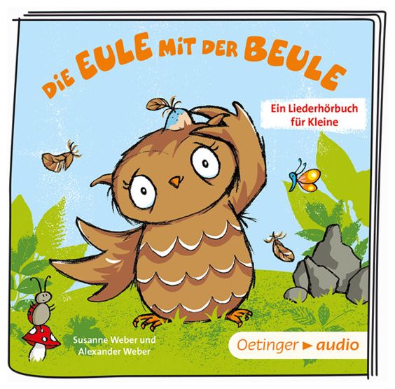  10000244 Die Eule mit der Beule Liederalbum (Braun) 