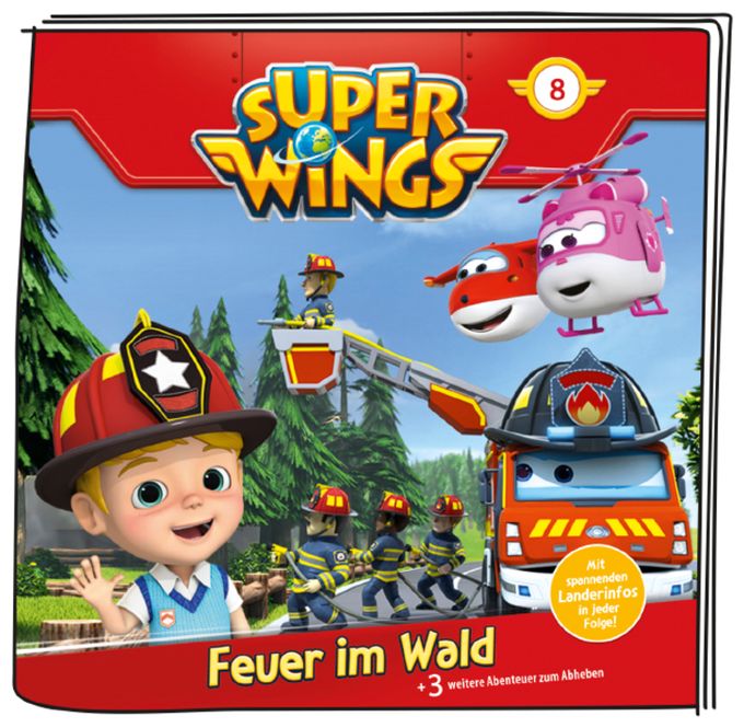  10001398 Super Wings - Feuer im Wald Spielfigur (Mehrfarbig) 