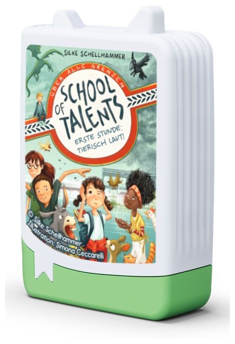 173 min  11002989 Book Tonie: School of Talents - Erste Stunde: Tierisch laut! (Mehrfarbig) 