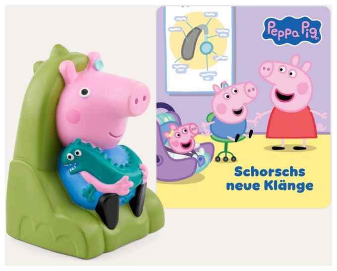 49 min (Pink, Grün, Schwarz, Weiß, Blau) 11003835 Peppa Pig - Schorschs neue Klänge 