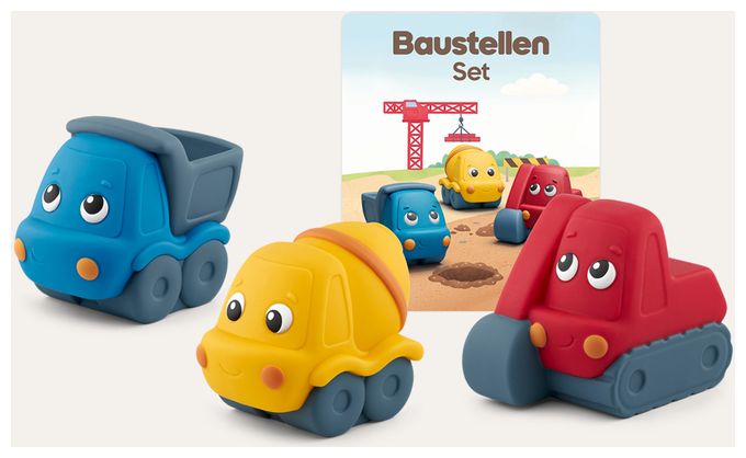36 min (Gelb, Blau, Rot, Grau) 11004134 Baustellen Set 