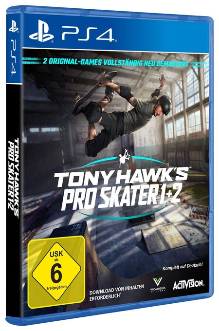 Tony Hawk's Pro Skater 1 + 2 (PlayStation 4) 