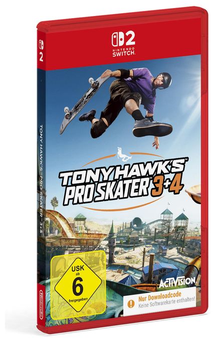 Tony Hawk's Pro Skater 3+4 (Code in a Box) (Nintendo Switch 2) 