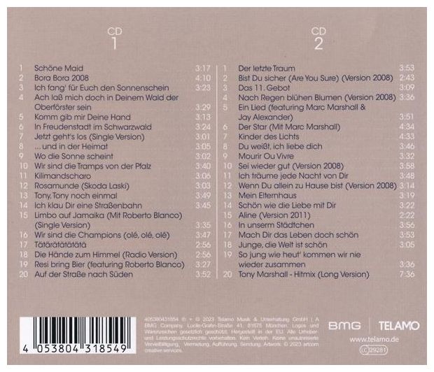 Tony Marshall - Das Beste (Gedenk-Edition) 
