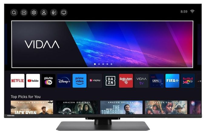 LED 127 cm (50 Zoll) Fernseher 4K Ultra HD VESA 200 x 200 mm 50UV6F68DA 